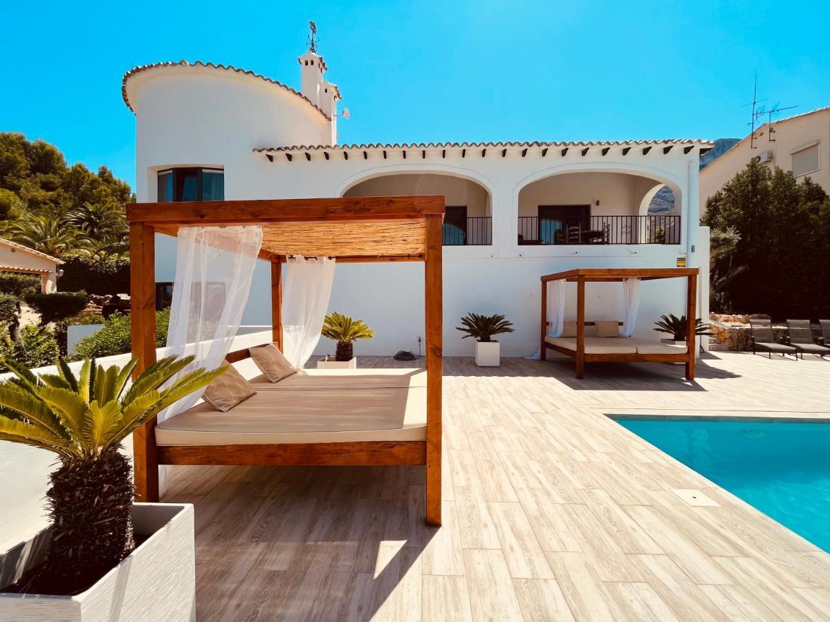 Magic Dream Seaview Villa Denia With 2 Pools, Bbq, Airco, Wifi Экстерьер фото